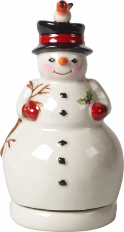 1486406303, Villeroy & Boch, Nostalgic Melody, Schneemann drehend, Spieluhr