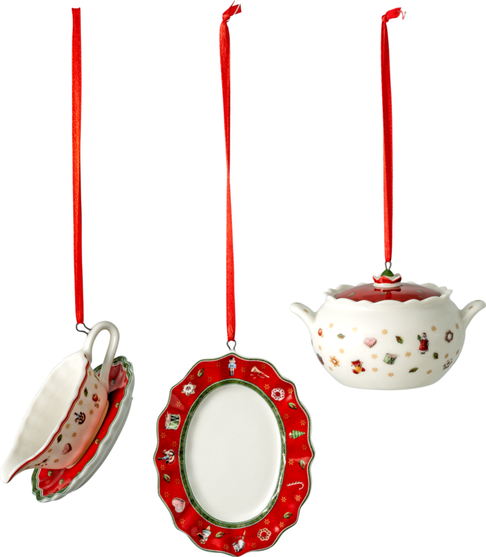 1486596666, Villeroy & Boch, Toys Delight Decoration, Ornaments Serving Piece Set 3pcs