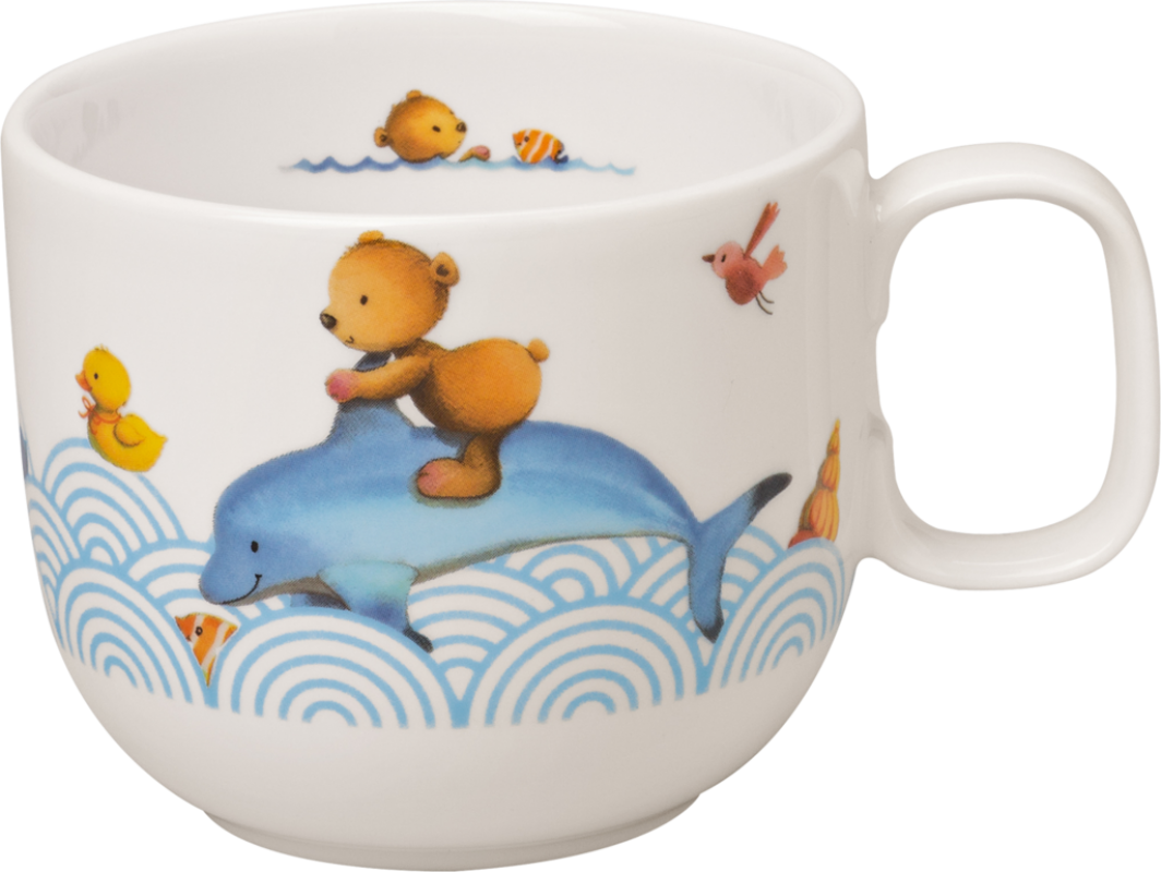 1486644889, Villeroy & Boch, Happy as a Bear, children's mug with 1 handle