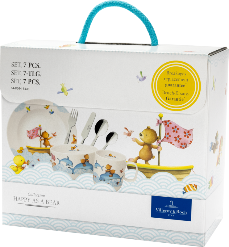 1486648435, Villeroy & Boch, Happy as a Bear, Set 7tlg.