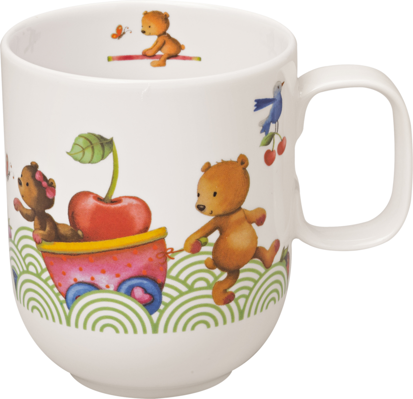 1486659651, Villeroy & Boch, Hungry as a Bear, children's mug with 1 large handle