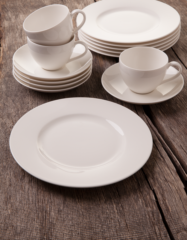 1952772640 Basic White, breakfast plate