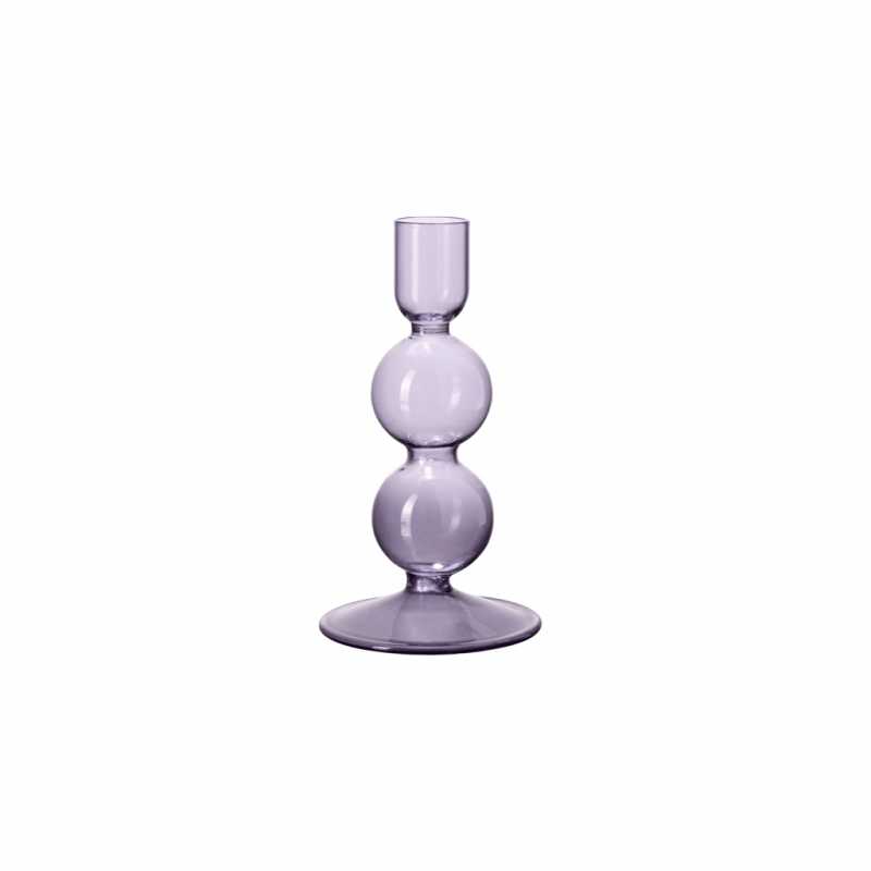 1953035424, Villeroy & Boch, Like Home, Candle holder Bubble lavender 13.5 cm