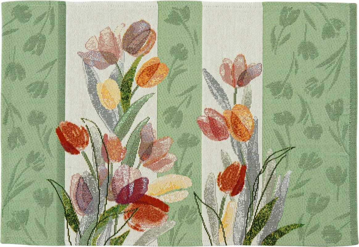 790364/40, Sander, Tulip Stripe, placemat 32x48