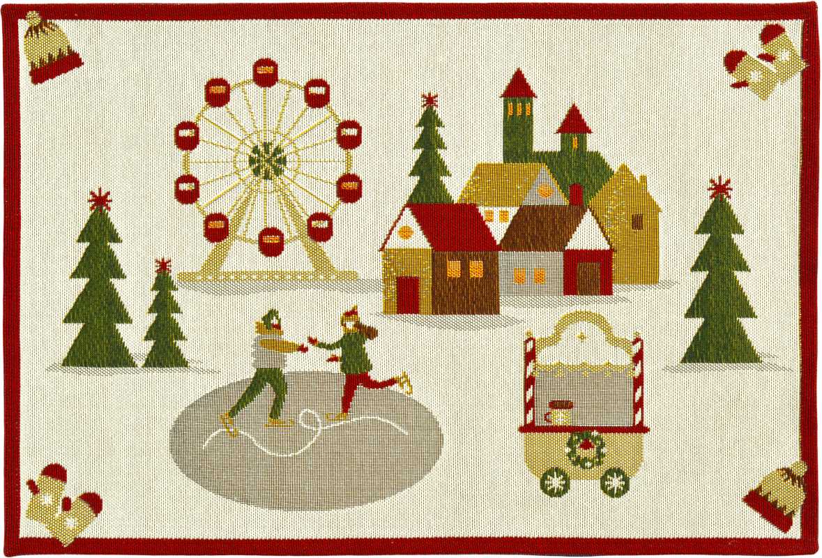 966764/40, Sander, X-Mas, Joyride placemat 32x48