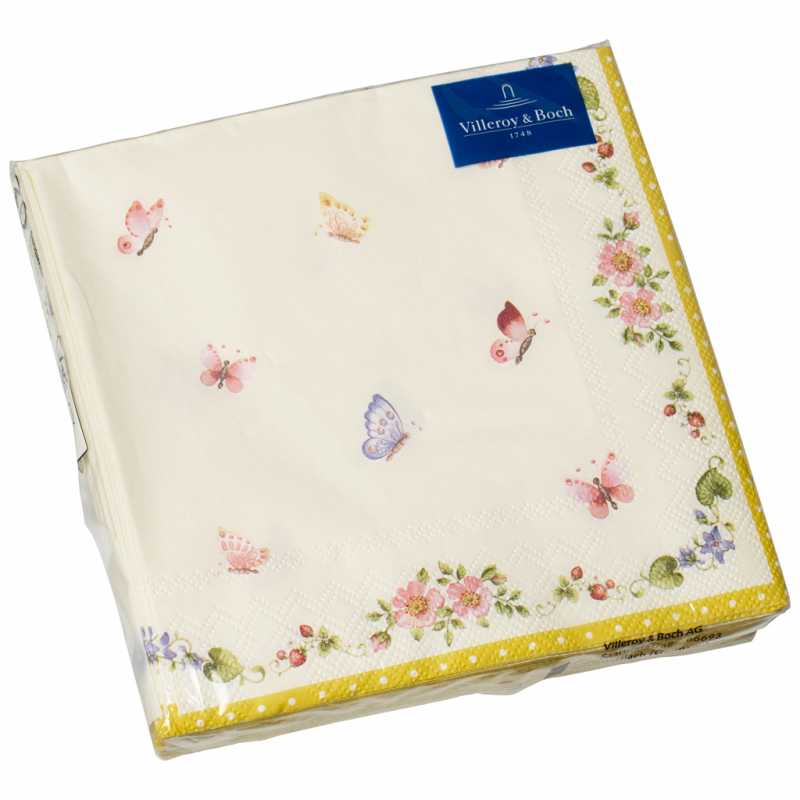 3590720032, Villeroy & Boch, Easter accessories, Butterfly cocktail napkin