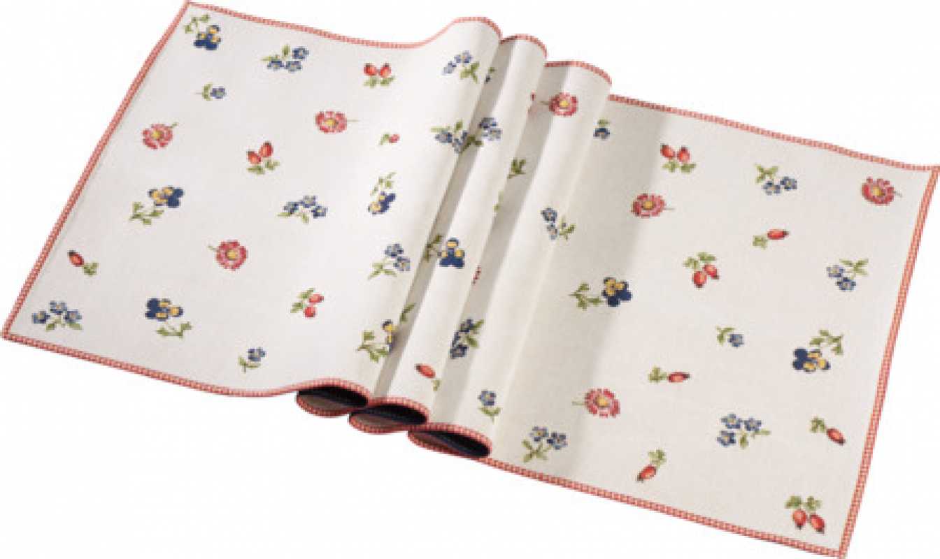 3590830071, Villeroy & Boch, Petite Fleur tapestry runner, 49 x 143 cm