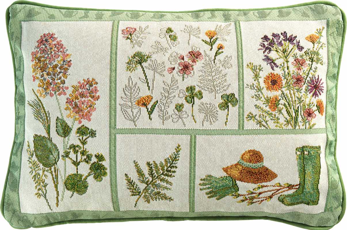 62185/40, Sander - The Gardener cushion filled 32 x 48