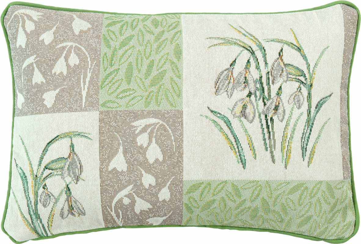 790185/40, Sander - Snowdrops cushion filled 32 x 48