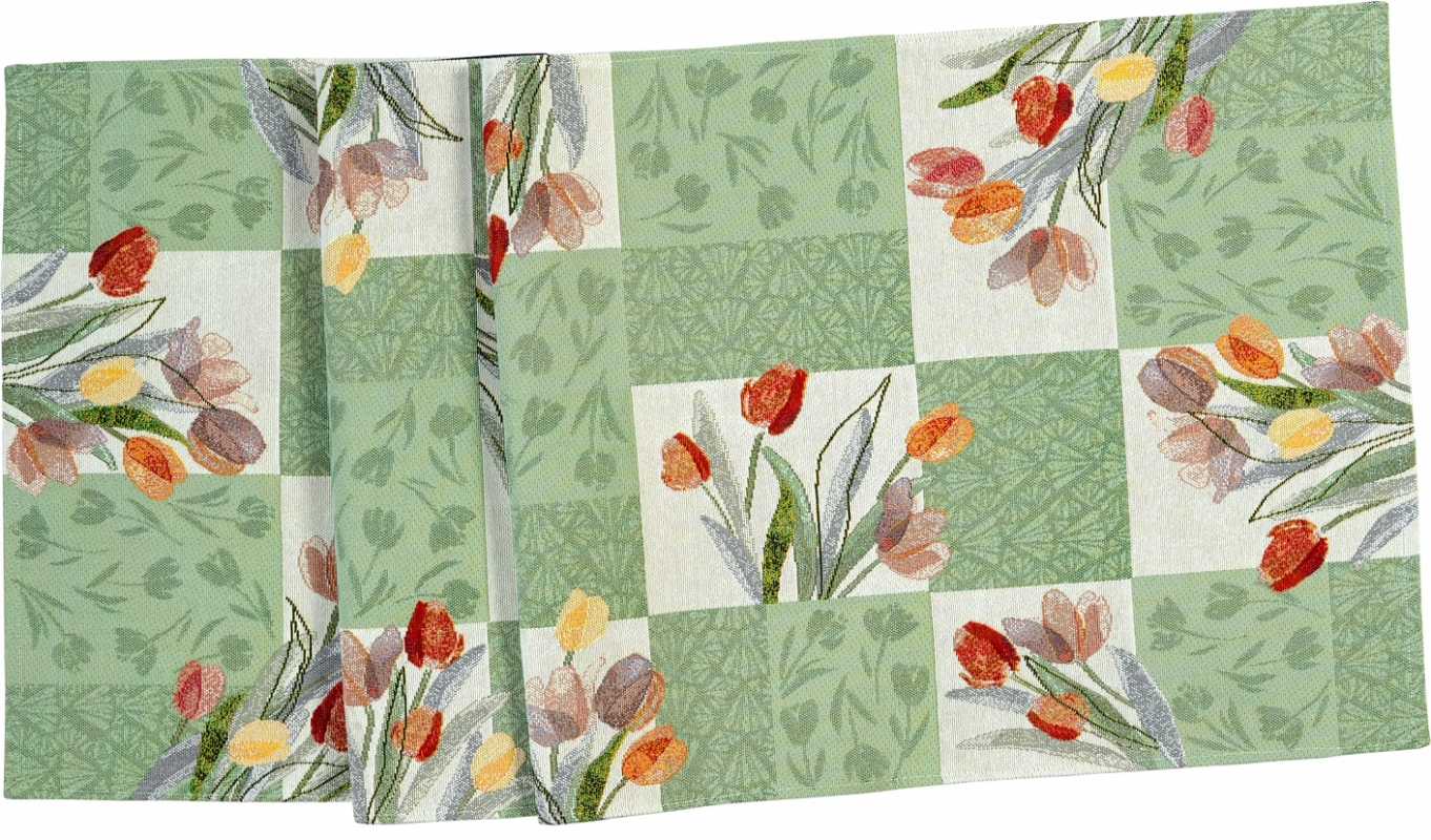 790269/40, Sander - Tulip Patch table runner 49 x 143