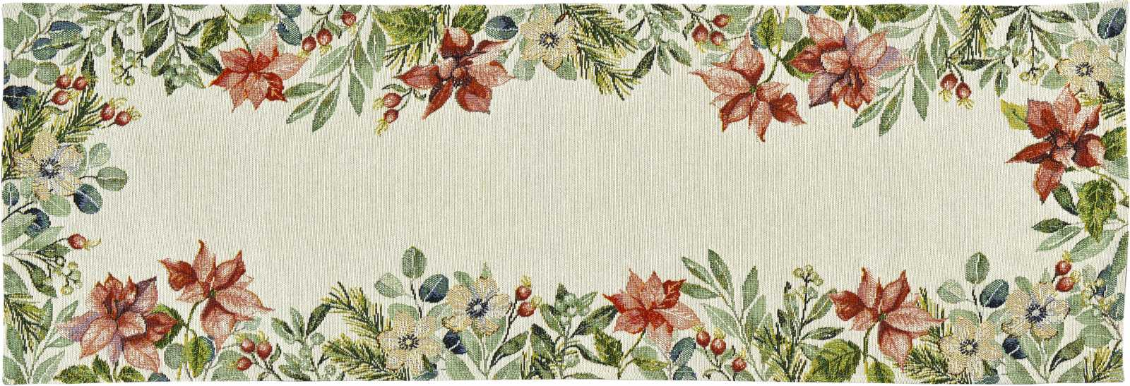 966968/40, Sander - Poinsettia table runner 32 x 96