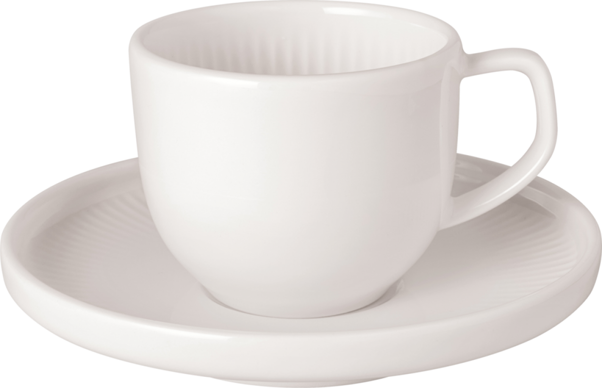 1042931410 Afina, mocha-/espresso cup with saucer, 2 pcs.