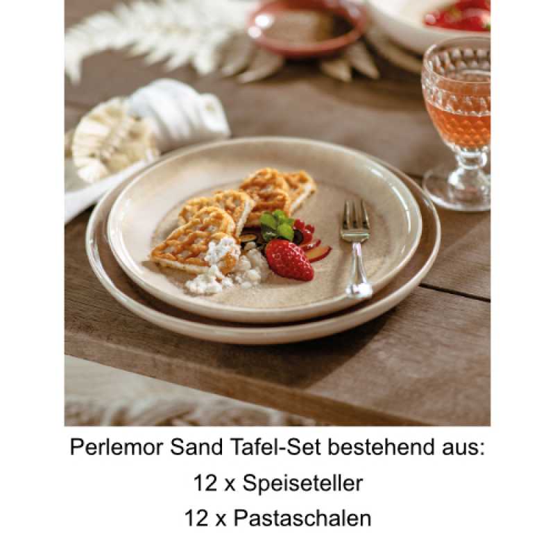 Villeroy & Boch, Perlemor Sand, Tafel-Set 12 Pers.