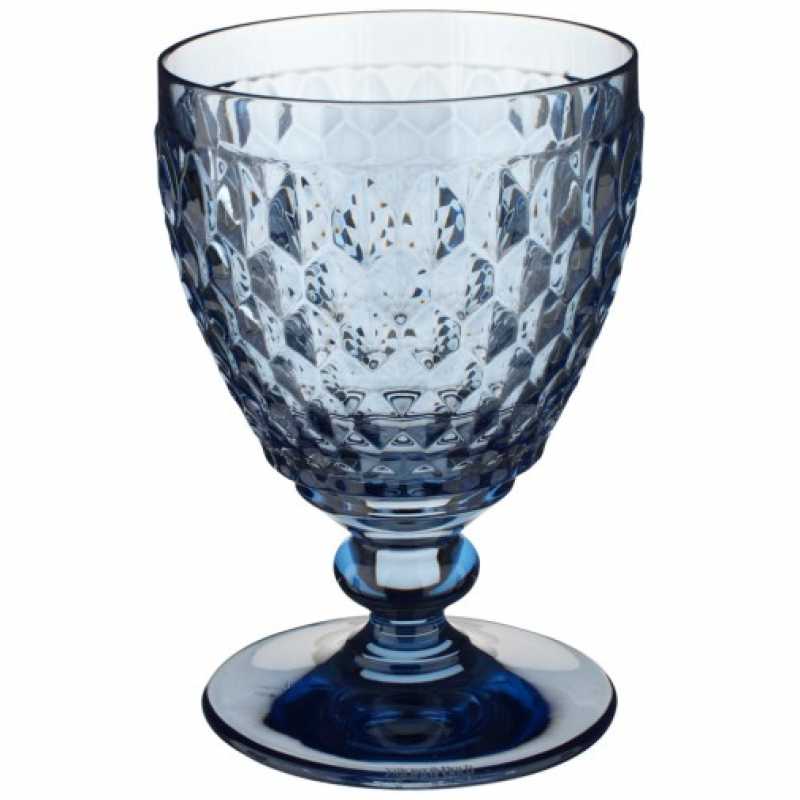 Villeroy & Boch, Boston coloured, White wine glass blue, 120mm, 0,23l