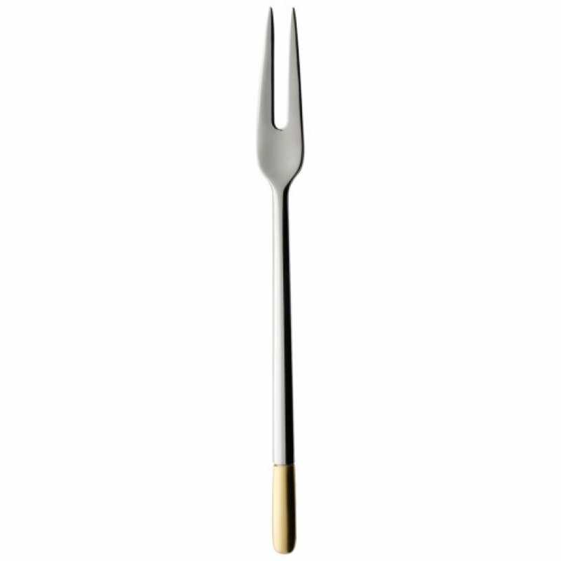 Villeroy & Boch, Ella partly gold-plated, meat fork