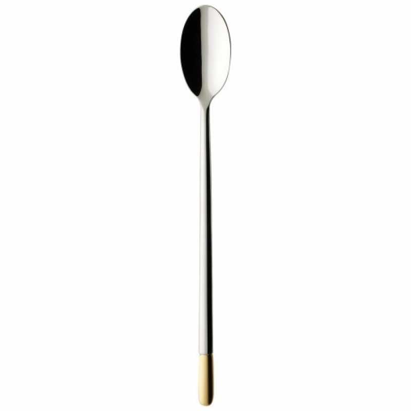 Villeroy & Boch Ella partially gold plated Latte macchiato / long drink spoon