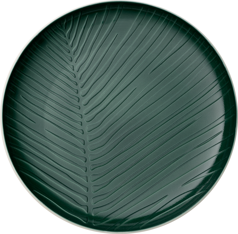 Villeroy & Boch, it's my match green, Teller Leaf 24 x 3 cm