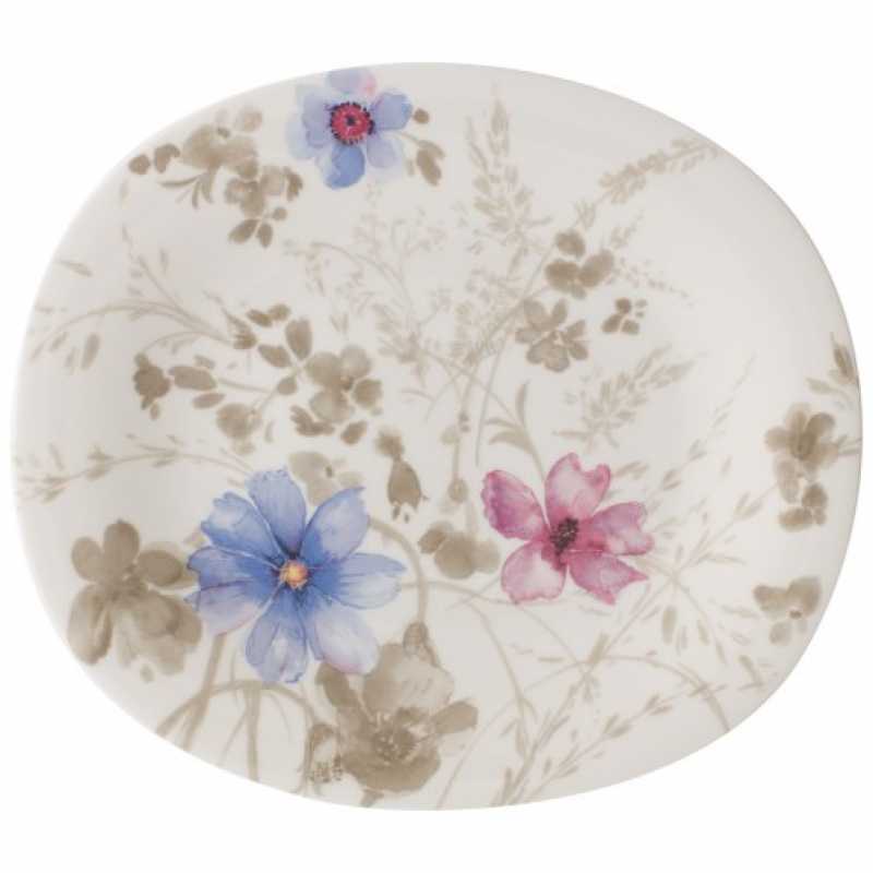 Villeroy & Boch, Mariefleur Gris, Breakfast plate oval, 23x19 cm