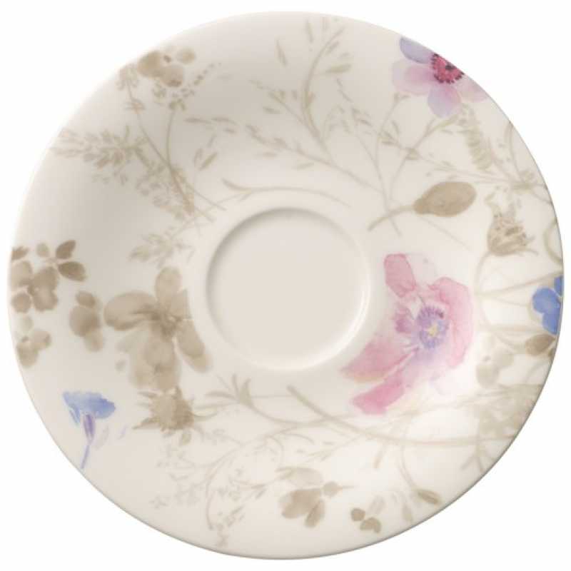 Villeroy & Boch, Mariefleur Gris, Breakfast saucer, 19 cm