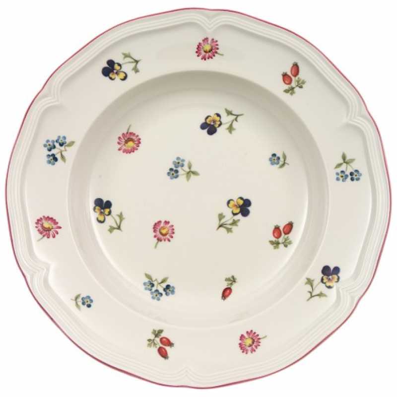 Villeroy & Boch, Petite Fleur, Suppenteller, 23 cm