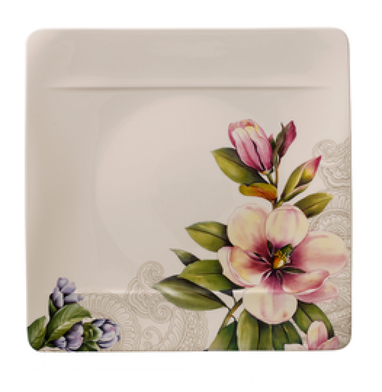 Villeroy & Boch, Quinsai Garden, Speiseteller 27x27 cm, Motiv B