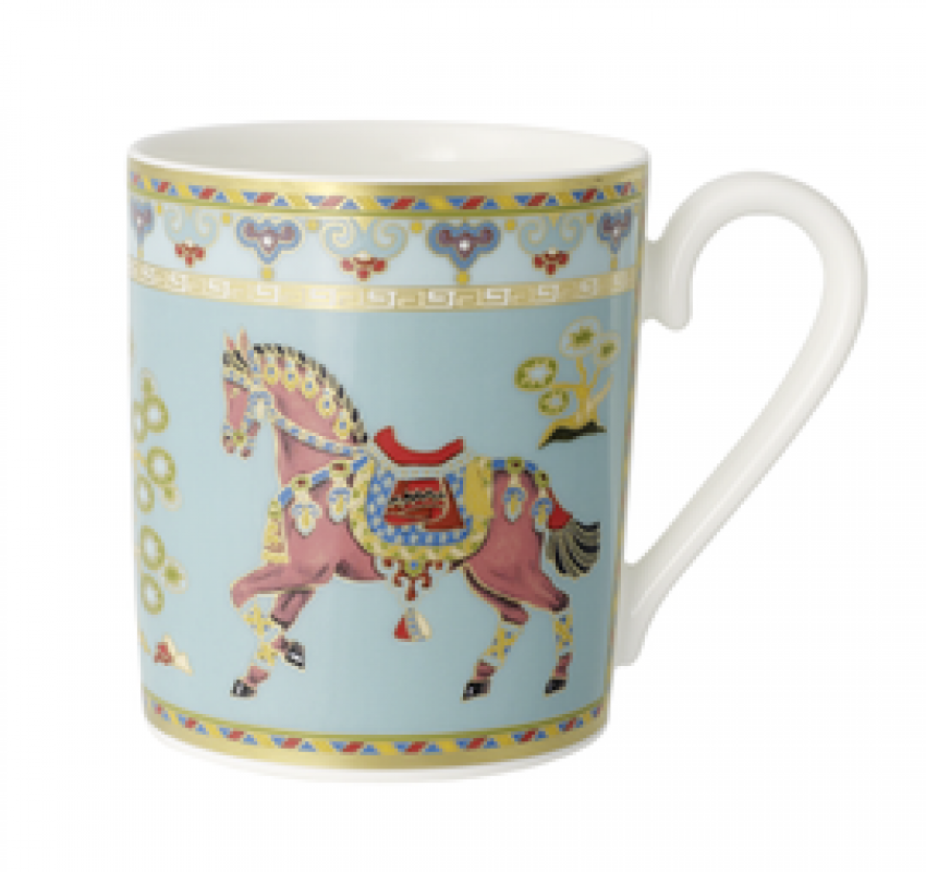 Villeroy & Boch, Samarkand Aquamarin, Mug with handle, 0,35l