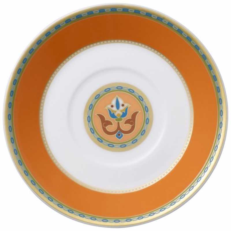 Villeroy & Boch, Samarkand Mandarin, mocha/espresso saucer, 12 cm