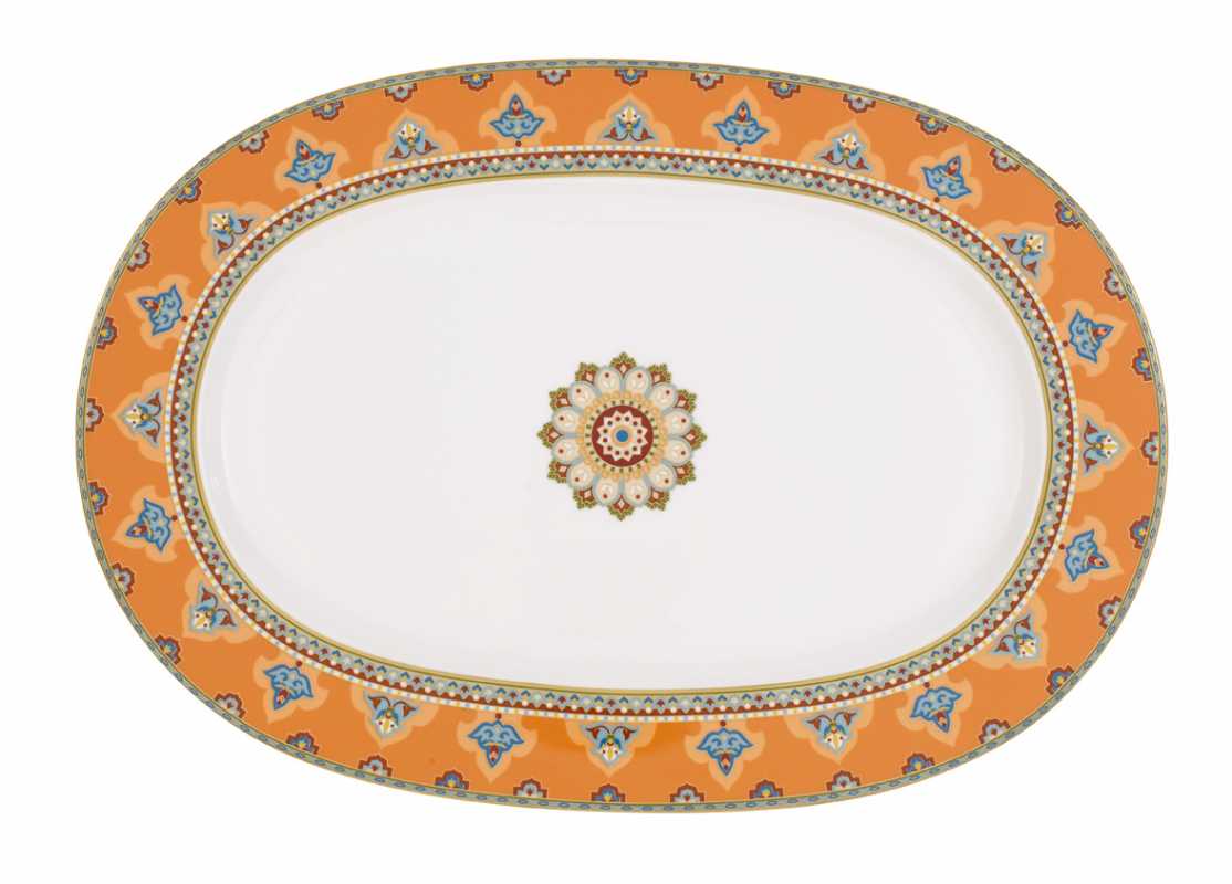 Villeroy & Boch, Samarkand Mandarin, Oval platter, 41cm