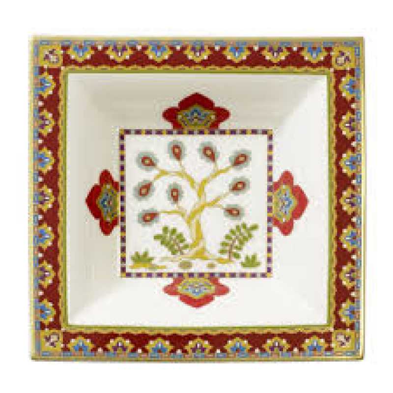 Villeroy & Boch, Samarkand Accessoires , Schale Quadrat, 14x14cm