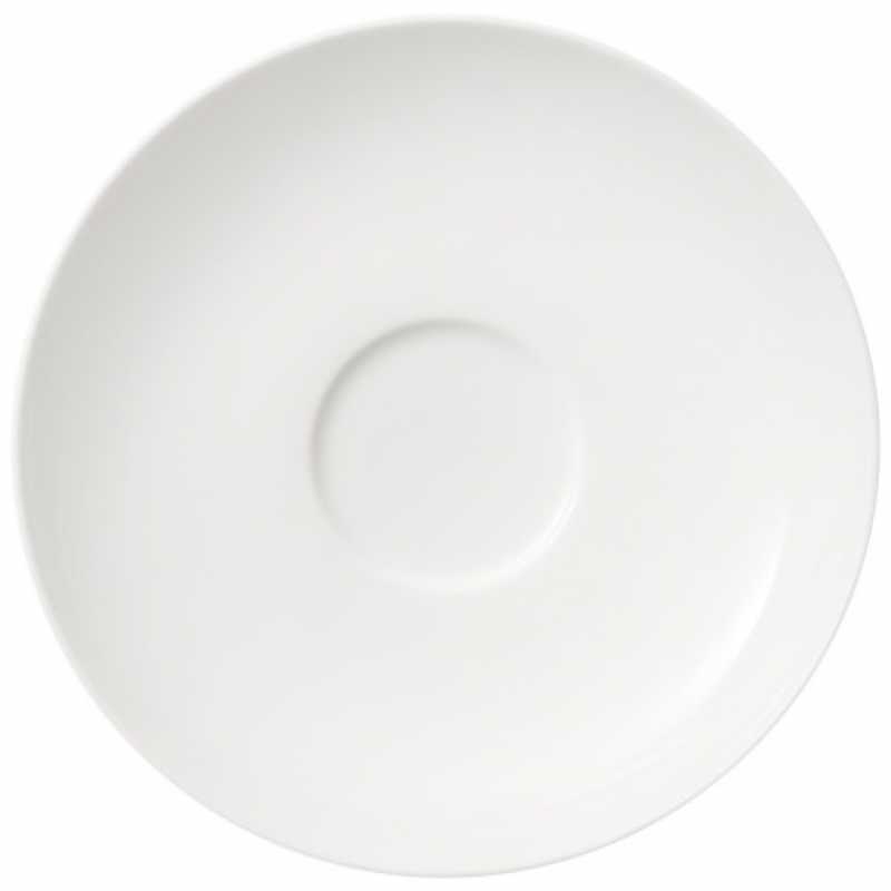 Villeroy & Boch, Twist White, Kaffee-/Teeuntertasse, 14 cm