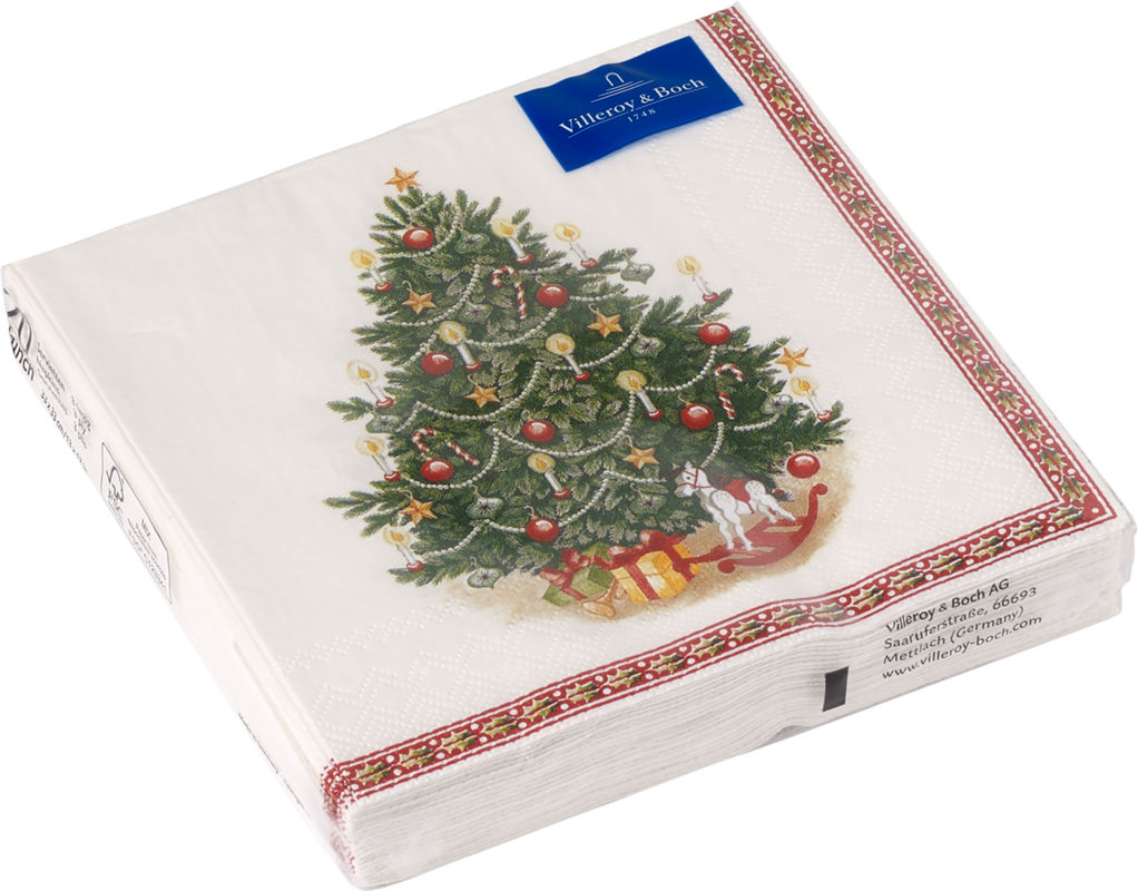 Villeroy & Boch, Winter Specials, Napkin C Fir tree, 25x25cm