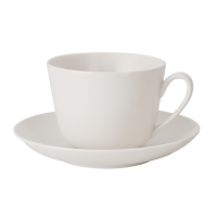 Villeroy & Boch, Twist White, coffee/tea cup and saucer, 2 pcs.