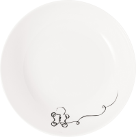 Villeroy & Boch, Statement Lines, Bowl flat "XMAS"