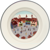 Villeroy & Boch, Design Naif, Soup plate village, 21 cm