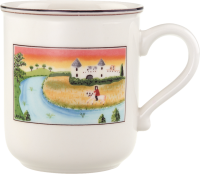 Villeroy & Boch, Design Naif, Becher mit Henkel Schloss, 0,30l