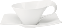 Villeroy & Boch, NewWave, Tea Cup with Saucer 2 pieces