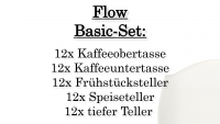 Villeroy & Boch, Flow, Basic-Set 12 Pers.