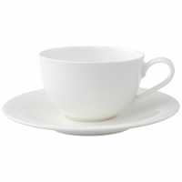 Villeroy & Boch, New Cottage Basic, Frühstückstasse mit Untertasse, 2 tlg.