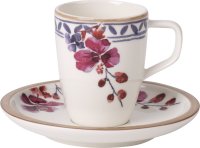 Villeroy & Boch, Artesano Provencal Lavendel, Mokka-/ Espressotasse mit Untertasse, 2 tlg.