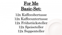 Villeroy & Boch, For Me, Basic-Set, 12 Personen