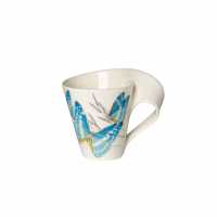 Villeroy & Boch, New Wave Caffè Morpho Cypris, Becher mit Henkel, 0,30l