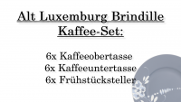 Villeroy & Boch, Alt Luxemburg Brindille, Kaffee-Set 6 Pers.
