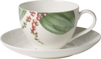 Villeroy & Boch, Malindi, Kaffeetasse mit Untertasse, 2 tlg.