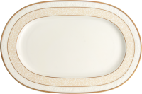 Villeroy & Boch, Ivoire, Platte oval, 35 cm