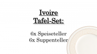 Villeroy & Boch, Ivoire, Tafel-Set 6 Pers.