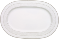 Villeroy & Boch, Gray Pearl, Platte oval, 35 cm