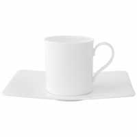 Villeroy & Boch, Modern Grace, Kaffeetasse mit Untertasse, 2 tlg.