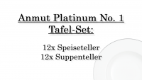 Villeroy & Boch, Anmut Platinum No.1, Tafel-Set 12 Pers.