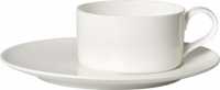 Villeroy & Boch, Metrochic Blanc, Teetasse mit Untertasse 2tlg.