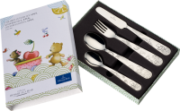 Villeroy & Boch, Hungry as a Bear, Kinderbesteck 4tlg.